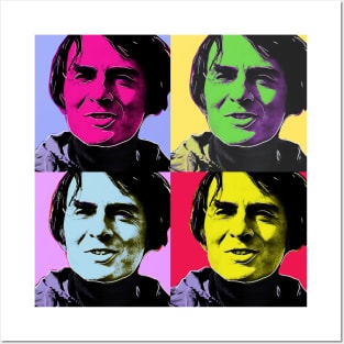 Sagan & Warhol Posters and Art